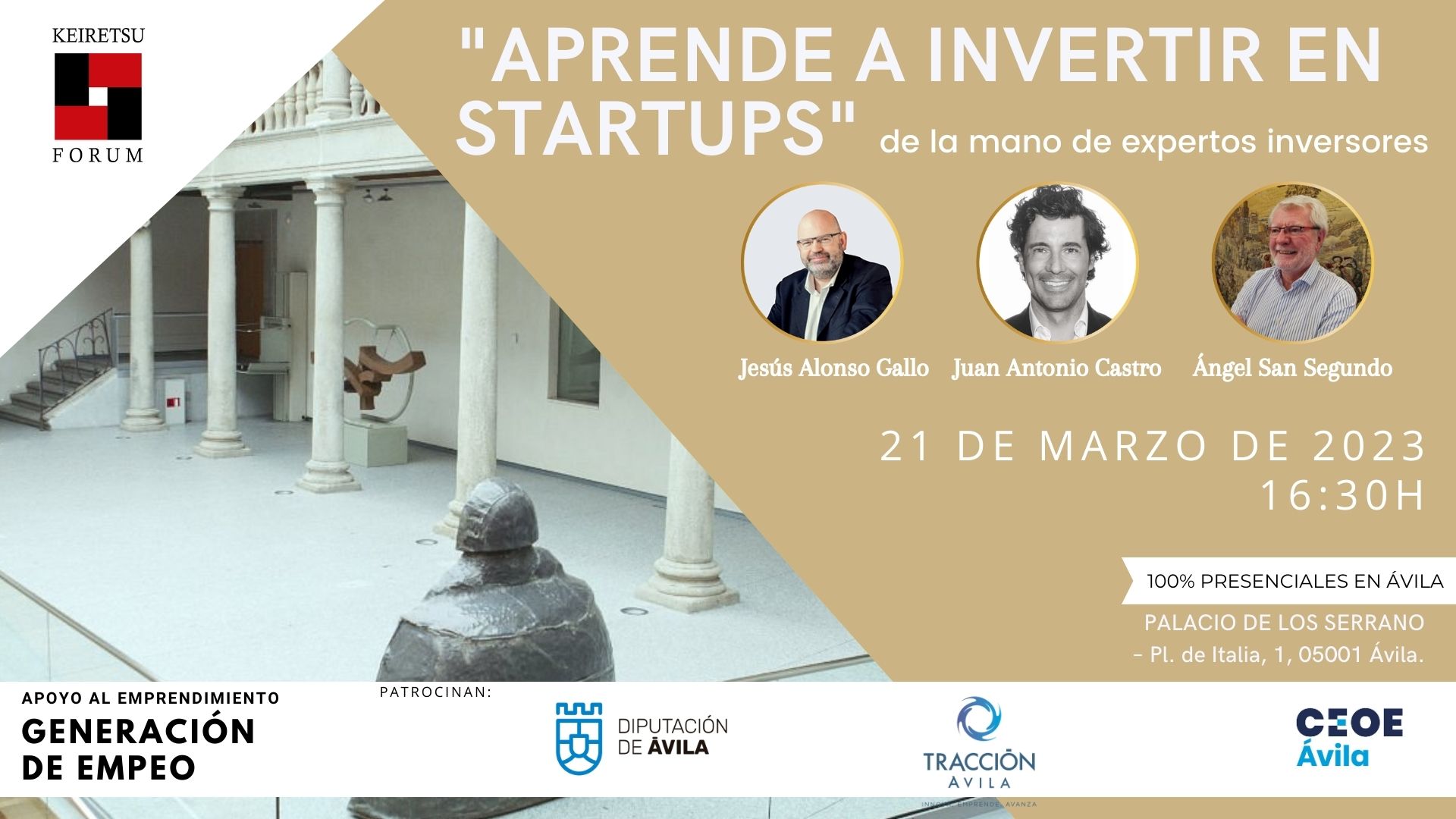 Aprender a invertir en startups Ávila