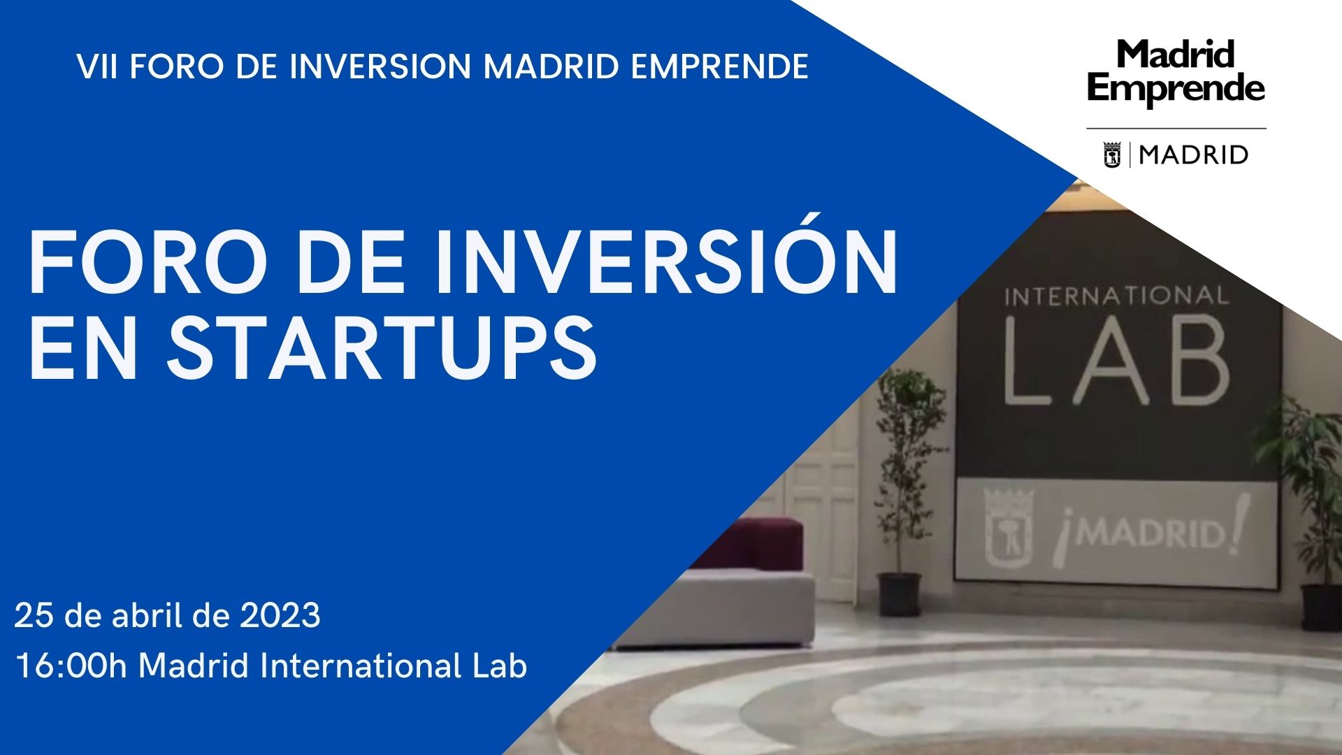 Foro de Inverisón en startups de Madrid